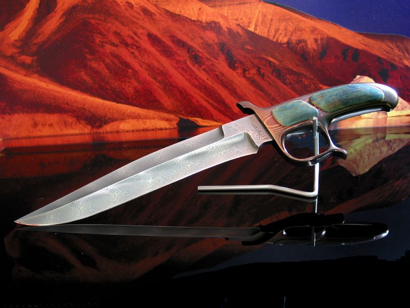 Richard Hehn damascus fighter